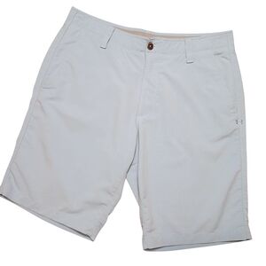Under Armour Heatgear Blue Flat Front Shorts